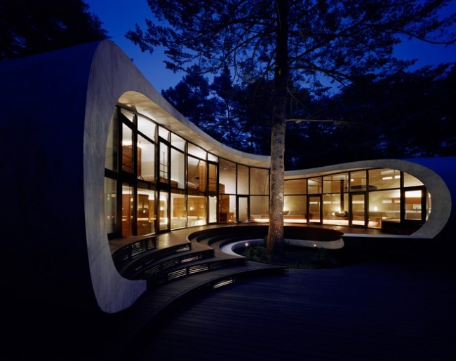 La casa futurista que promete trasladarte años luz de la realidad (Fotos)