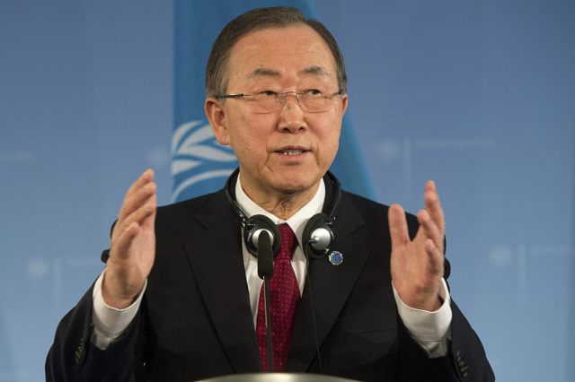 Foto:  Secretario general de la ONU, Ban Ki-moon / EFE