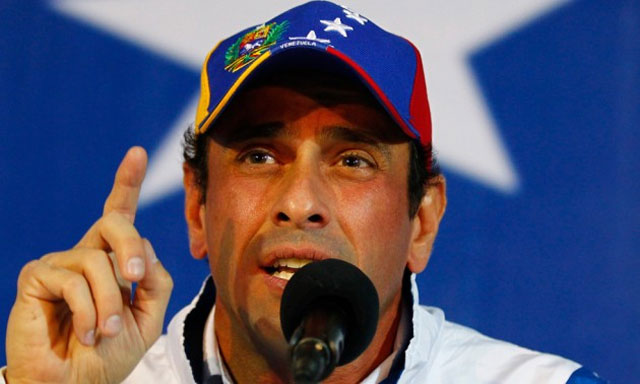 Capriles: De nosotros depende que la Constitución no sea letra muerta