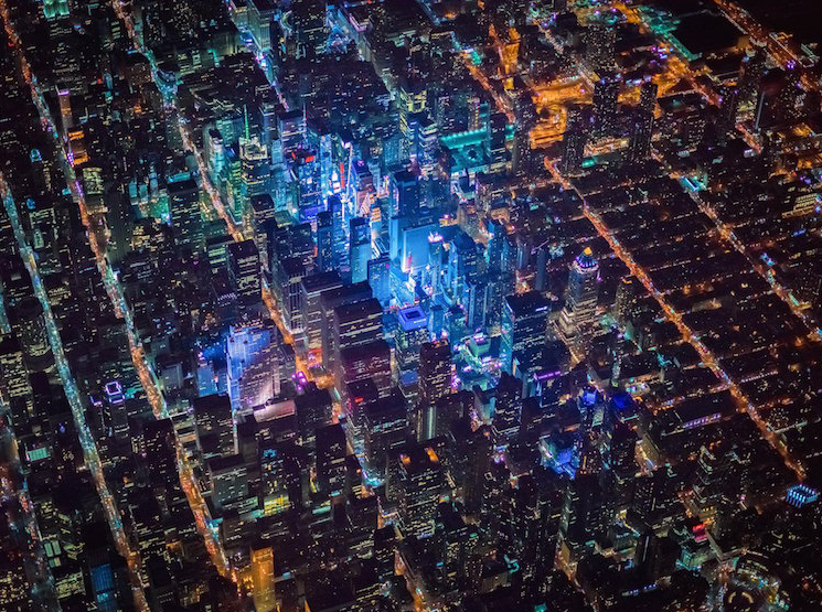 Nueva York, más impresionante: así se ve desde un helicóptero, a 2.200 m de altura