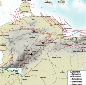 Se registró sismo en Barquisimeto