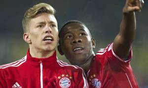 Polémica foto entre dos futbolistas del Bayern Múnich semidesnudos