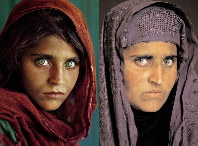 La niña afgana de National Geographic vivió en Pakistán con documentos falsos