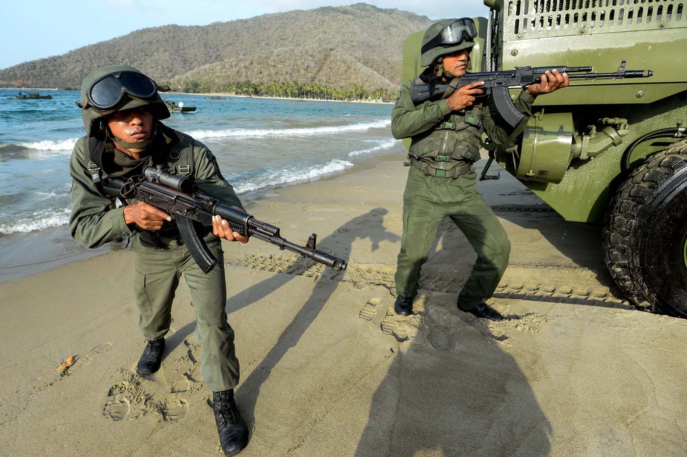 Así defenderán la soberanía desde Puerto Cabello (Fotos)