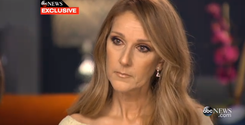 ¡Conmovedor! Céline Dion: Mi esposo no puede comer, yo tengo que alimentarle (Video)