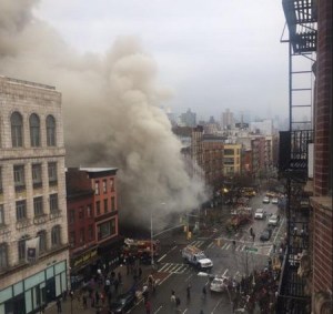 Fuerte explosión en Nueva York deja varios heridos