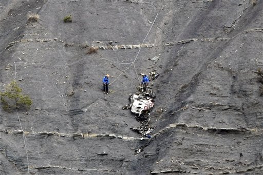 Retiran casi todos los escombros de desastre de Germanwings