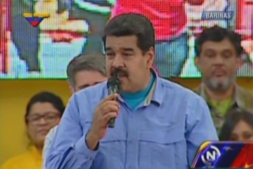 Vas a seguir Abigail: Maduro vueeeelve a extenderle su mano a Obama