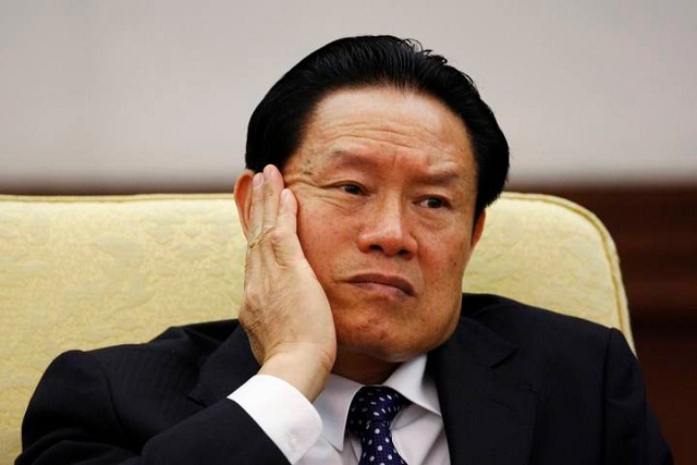 El exministro de Seguridad chino Zhou Yongkang, acusado de corrupción