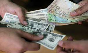 Dólar en el mercado negro supera los 300 bolívares