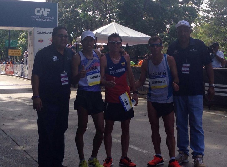 LA FOTO: Los ganadores del Maratón CAF