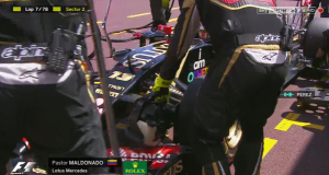 Esta vez, Maldonado se retiró del GP de Mónaco por “problemas en los frenos”