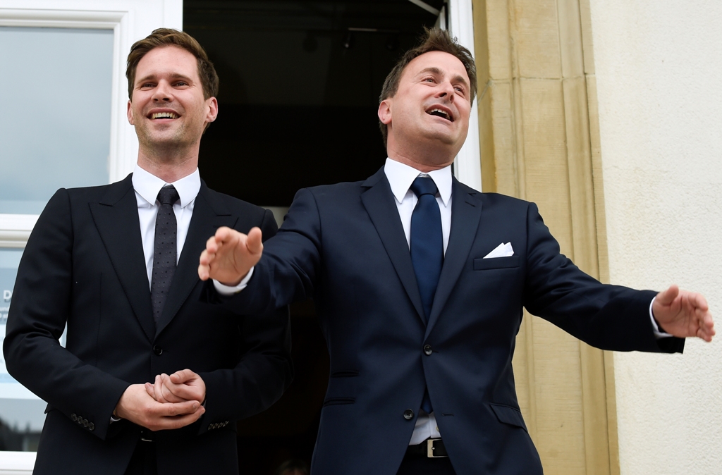 Primer ministro de Luxemburgo se casa con su novio