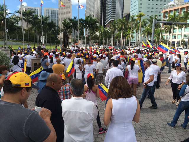 Venezolanos en Miami se pronunciaron sobre la sentencia del TSJ (comunicado)