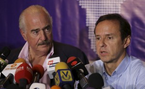 Expresidentes Pastrana y Quiroga lograron visitar al alcalde Ledezma