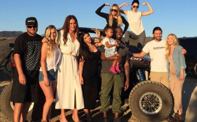 Caitlyn Jenner celebró el Día del Padre con sus hijos