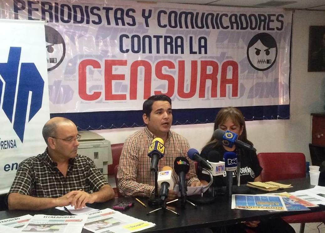 Sntp rechaza agresión y detención de periodistas que cubrían OLP en Carabobo
