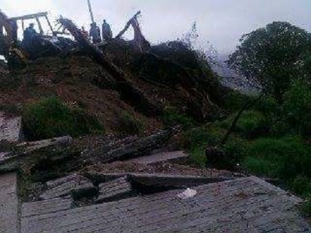 Municipio Pueblo Llano de Mérida en emergencia a causa de las fuertes lluvias (fotos)