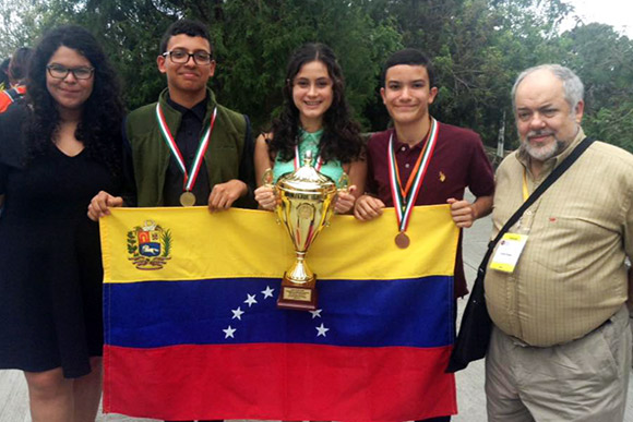 Jóvenes venezolanos triunfan en Olimpiada Matemática de Centroamérica y el Caribe