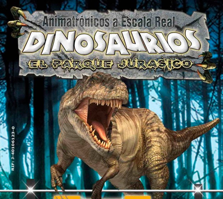 Dinosaurios “El Parque Jurásico” llega al Hatillo