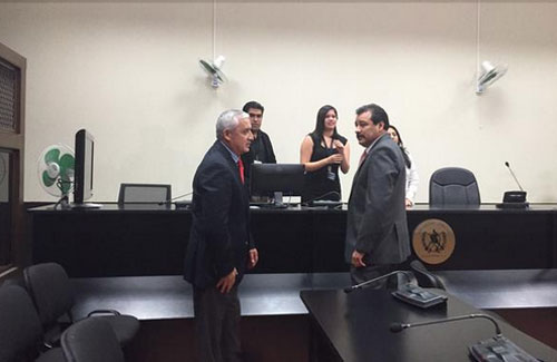 Otto Pérez Molina se presenta ante la justicia por caso “La Línea”