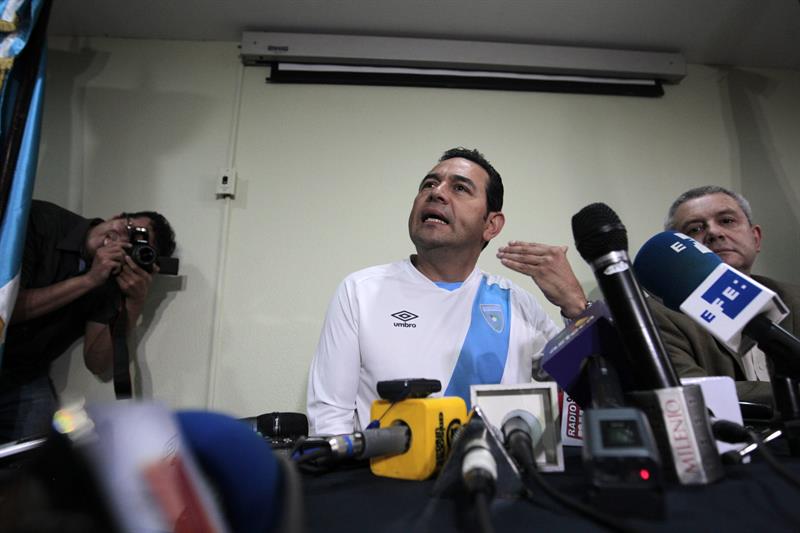 Sin definir rival de Jimmy Morales para segunda vuelta electoral en Guatemala