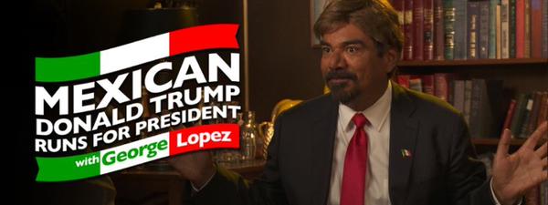 ¡Imperdible! La hilarante parodia de George López… Donaldo Trumpez