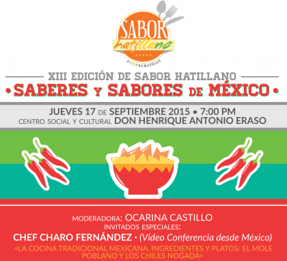 Sabor Hatillano invita a Saberes y Sabores de México