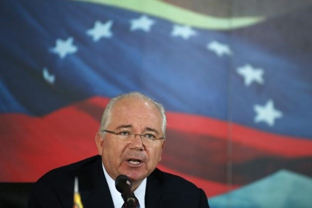 El embajador ante las Naciones Unidas de Venezuela, Rafael Ramírez REUTERS/Jorge Silva