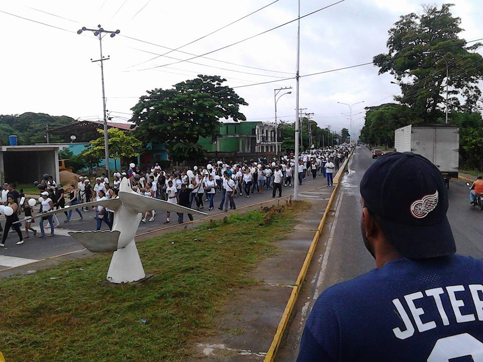 Habitantes de Achaguas salieron a protestar contra la inseguridad