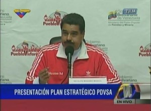 Maduro anuncia ajuste del 30 % a toda la tabla de los trabajadores petroleros
