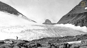 Estas fotos muestran los glaciares antes y después del calentamiento global