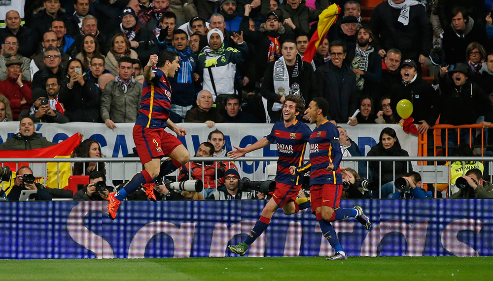 El Barcelona da una lección al Real Madrid liderado por Suárez y Neymar