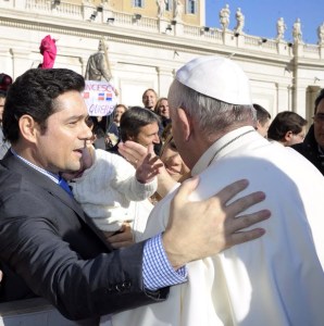 Vecchio en su encuentro con el Papa le pidió que enviara bendiciones a Venezuela (Fotos)