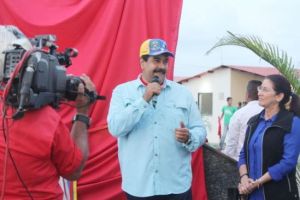 Maduro irrespeta vedo electoral al hacer campaña del PSUV en Puerto Ordaz