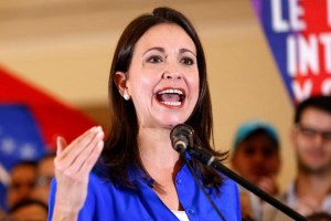 María Corina Machado considera que a Venezuela le hace falta una mujer presidente