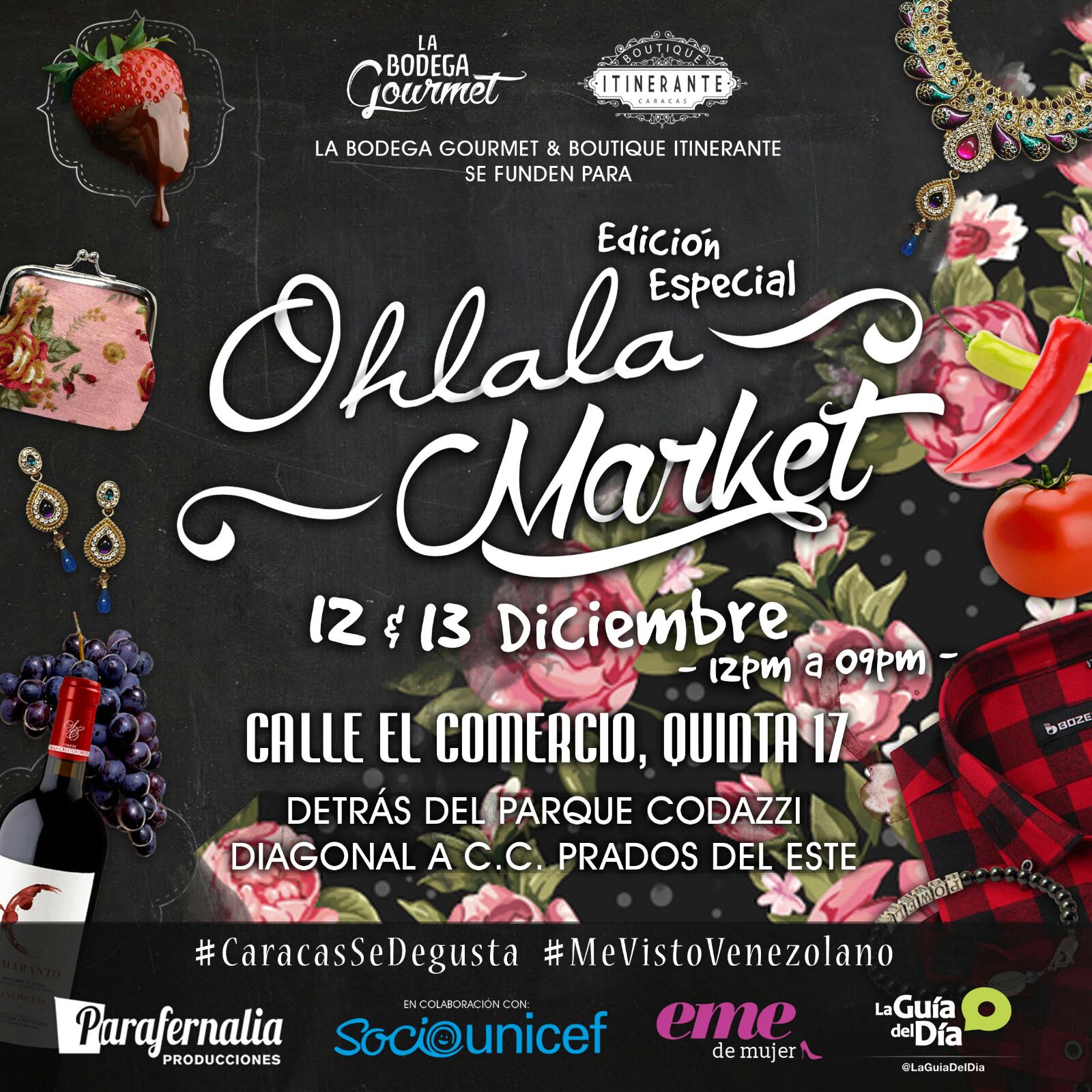 Oh lala Market presenta fusión de gastronomía y diseño nacional este 12 y 13 de diciembre