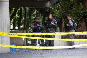 Estalla explosivo en sede de la Corporación Andina de Fomento en Caracas (fotos)