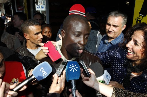 Migrantes africanos ganan en el Gordo de Navidad de la lotería española