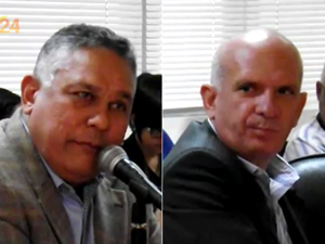 ¡Incomodísimo!… Pedro Carreño hablando de corrupción roja mientras “Pollo” Carvajal escucha (VIDEO)