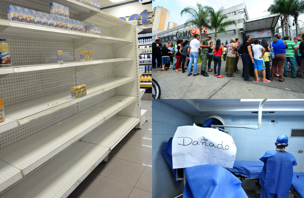 El 79% de los venezolanos cree que la situación del país empeoró en 2015