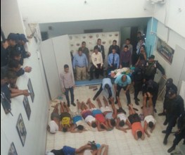 FOTOS: Reportan intento de fuga en sede policial estadal de San Juan de Los Morros