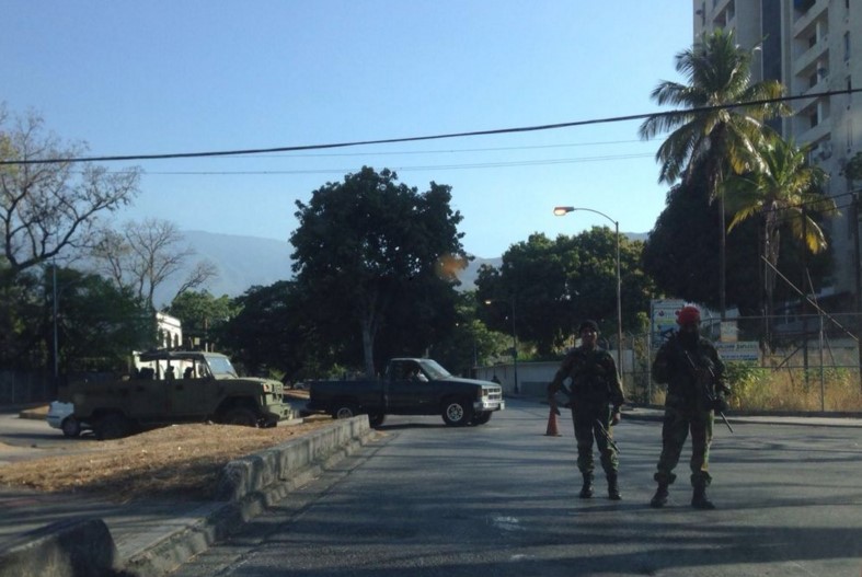 Cuerpos de seguridad tomaron La Pedrera de Maracay este #11F