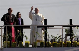 El papa Francisco llevó mensaje de amor a México