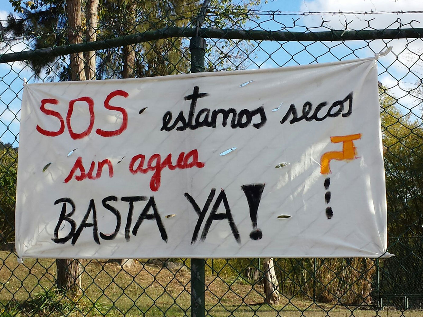 Vecinos de Altos de Monterrey a Hidrocapital: Estamos sin agua, ¡basta ya!