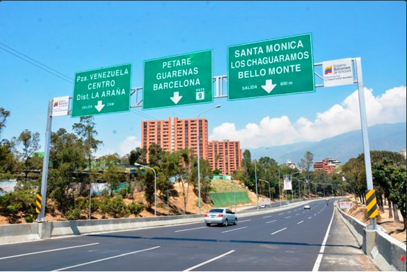 Autopista Valle-Coche estará cerrada este fin de semana