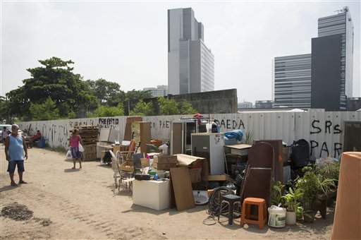 Derriban casa de mujer pobre en Parque Olímpico de Río