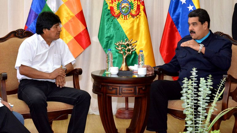 Evo Morales se solidariza con Maduro y dice que EEUU “sí es un peligro para todo el mundo”