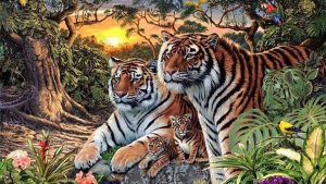 Te retamos: A que no encuentras los 16 tigres ocultos en esta imagen