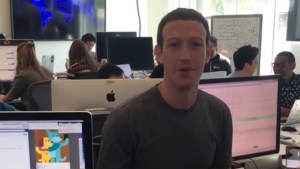¿Por error? Zuckerberg mostró el nuevo diseño de Facebook
